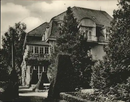 Bad Gottleuba-Berggiesshuebel Kliniksanatorium Kat. Bad Gottleuba-Berggiesshuebel