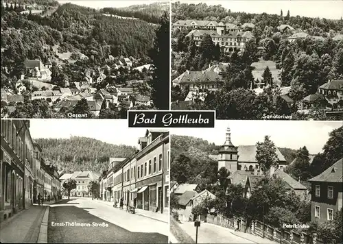 Bad Gottleuba-Berggiesshuebel Sanatorium Petrikirche Ernst-Thaelmann-Strasse Kat. Bad Gottleuba-Berggiesshuebel