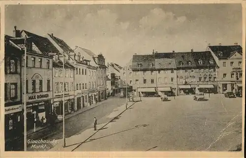 Glauchau Markt Kat. Glauchau