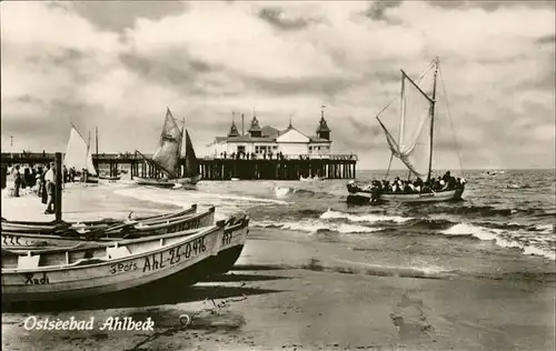 Ahlbeck Boote Kat. Heringsdorf