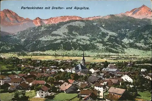 Partenkirchen Dreitor Alspitze Kat. Garmisch-Partenkirchen