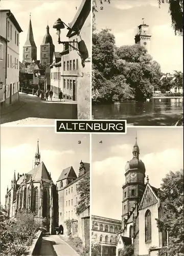 Altenburg Thueringen Rote Spitzen, Schlosskirche, Bartholomaikirche / Altenburg /Altenburger Land LKR