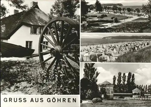 Goehren Ruegen Promenade Strand Rad Kat. Goehren Ruegen