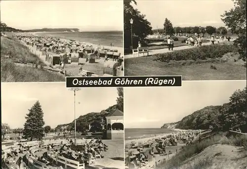 Goehren Ruegen Kuranlagen Strand Kat. Goehren Ruegen