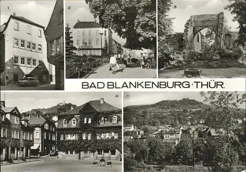 Bad Blankenburg Froebel-Gedenkstaette Greifenstein Markt Kat. Bad Blankenburg