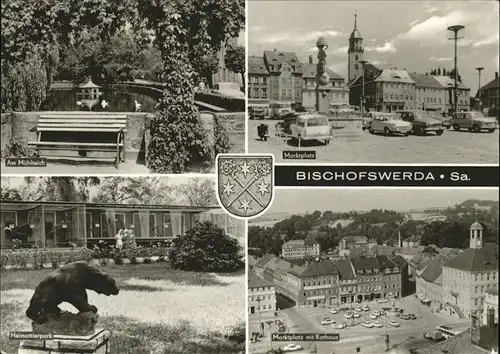 Bischofswerda Muehlteich Markt Heimtierpark Kat. Bischofswerda