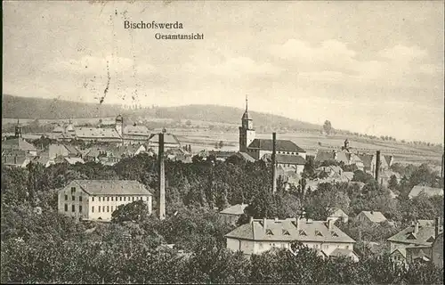 Bischofswerda Gesamtansicht Kat. Bischofswerda