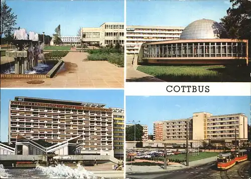 Cottbus Planetarium Hotel Lausitz Bildungszentrum Kat. Cottbus