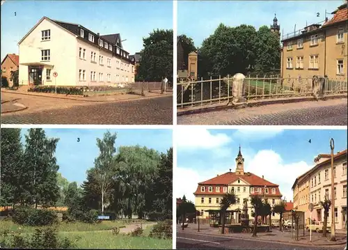 Ohrdruf Ohre Stadtpark Ernst-Thaelmann-Platz Kat. Ohrdruf