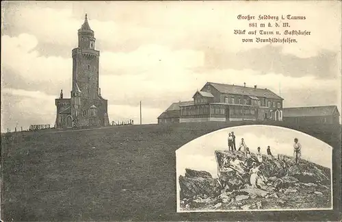 Feldberg Taunus Feldberg Turm Gasthaeuser Kat. Schmitten