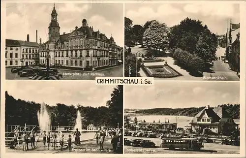 Crimmitschau Freibad Kinder Busse Kobertalsperre Kat. Crimmitschau