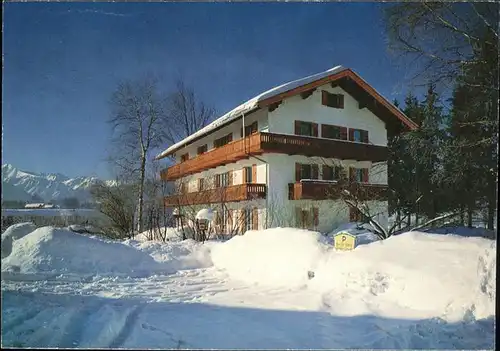 Fischbachau Hotel Pension Haus Gretl Grete Parzhuber Kat. Fischbachau