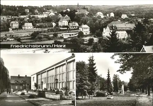 Friedrichsbrunn Sanatorium Ernst Thaelmann Kulturhaus Kat. Friedrichsbrunn