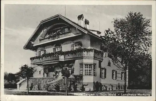 Finsterbergen Landhaus Hartung Kat. Finsterbergen