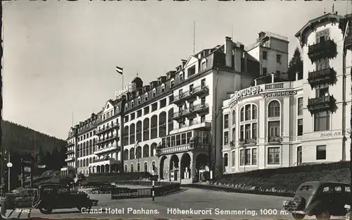 Semmering Grand Hotel Panhans Kat. Semmering