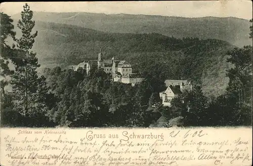 Schwarzburg Schloss Kat. Schwarzburg