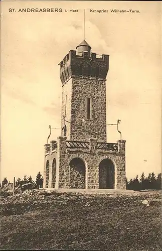 St Andreasberg Kronprinz Wilhelm Turm Kat. Sankt Andreasberg