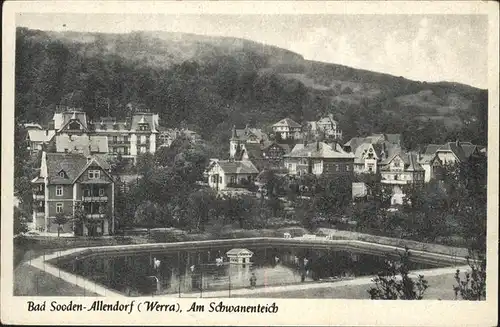 Bad Sooden-Allendorf Schwanenteich Kat. Bad Sooden-Allendorf