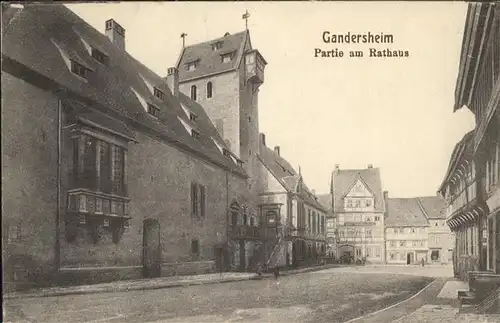 Bad Gandersheim Am Rathaus Kat. Bad Gandersheim