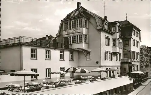 Waldkatzenbach Gasthof Erholungsheim Katzenbuckel Kat. Waldbrunn