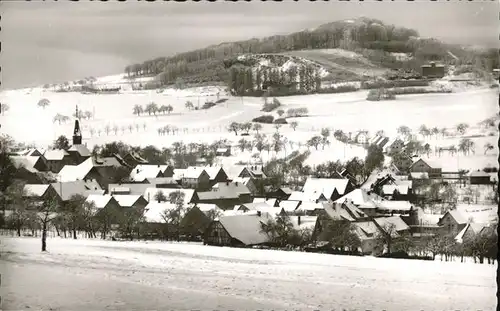 Waldkatzenbach im Schnee Kat. Waldbrunn