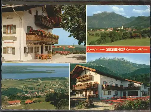 Aschau Chiemsee Restaurant Pension Seiserhof Kat. Aschau i.Chiemgau