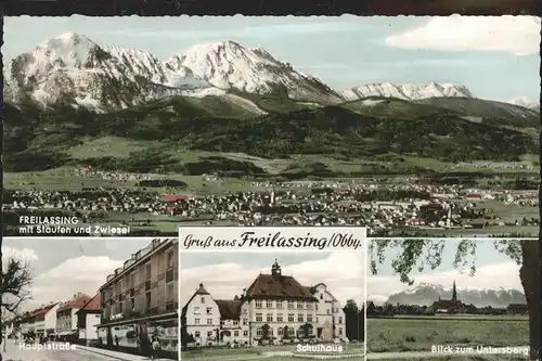 Freilassing Schulhaus Staufen Zwiesel Untersberg Kat. Freilassing