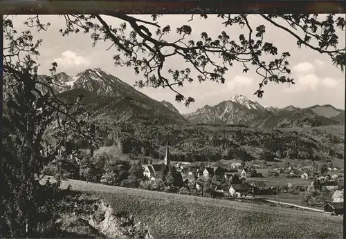 Bergen Chiemgau Gesamtansicht / Bergen /Traunstein LKR