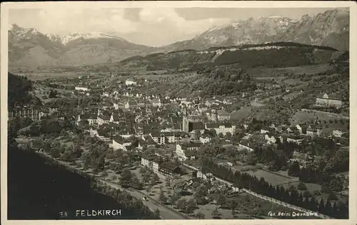 Feldkirch Vorarlberg Luftbild Kat. Feldkirch