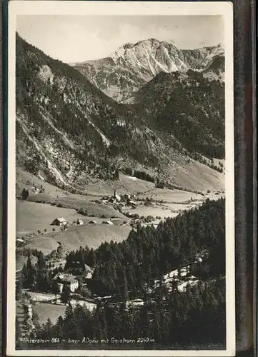 Hinterstein Bad Hindelang Geishorn / Bad Hindelang /Oberallgaeu LKR