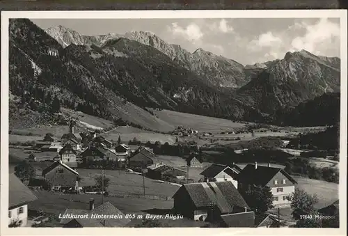 Hinterstein Bad Hindelang Luftkurort / Bad Hindelang /Oberallgaeu LKR