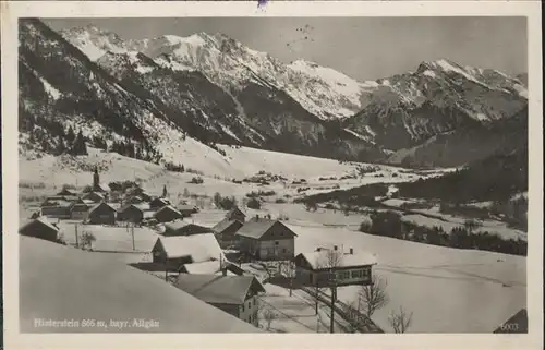 Hinterstein Bad Hindelang Allgaeu Winter / Bad Hindelang /Oberallgaeu LKR