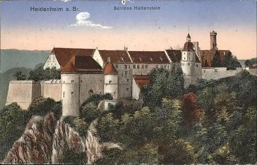 aw04411 Heidenheim Brenz Schloss Hellenstein Kategorie. Heidenheim an der Brenz Alte Ansichtskarten