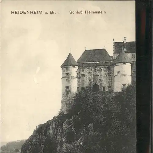 aw04706 Heidenheim Brenz Schloss Hellenstein Kategorie. Heidenheim an der Brenz Alte Ansichtskarten