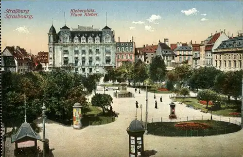 Strasbourg Elsass Kleberplatz Kat. Strasbourg