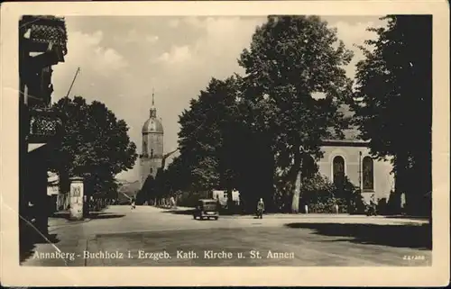 Annaberg-Buchholz Erzgebirge Annaberg-Buchholz Kirche St Annen x / Annaberg /Erzgebirgskreis LKR