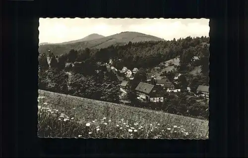 Jonsdorf Jonsdorf Zittauer Gebirge Kirche Lausche Buchberg x / Kurort Jonsdorf /Goerlitz LKR