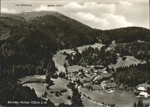 Belchen Baden Belchen Multen Fliegeraufnahme  x / Neuenweg /Loerrach LKR