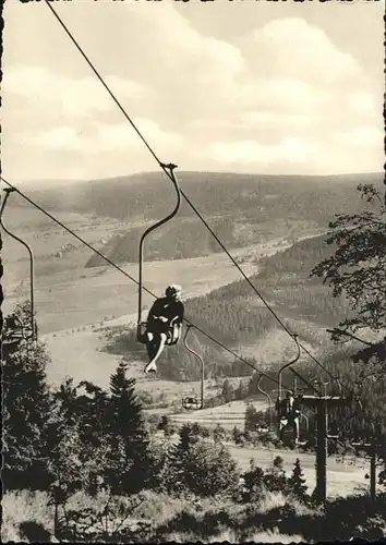 Oberwiesenthal Erzgebirge Oberwiesenthal Sessellift Fichtelberg x / Oberwiesenthal /Erzgebirgskreis LKR