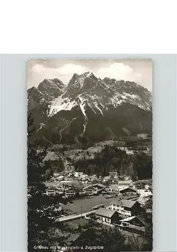 Grainau Grainau Waxenstein Zugspitze * / Grainau /Garmisch-Partenkirchen LKR