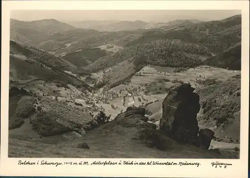 Belchen Baden Adlerfelsen Neuenweg / Neuenweg /Loerrach LKR