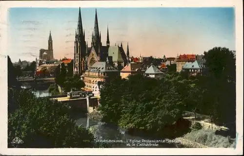 Strasbourg Alsace Eglise Protestante Saint Paul / Strasbourg /Arrond. de Strasbourg-Ville