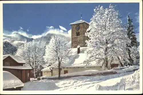 Adelboden Kirche Wildstrubel / Adelboden /Bz. Frutigen