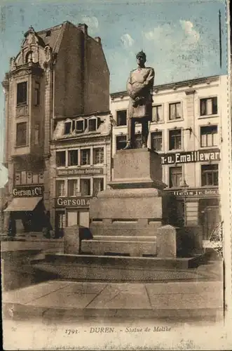 Dueren Rheinland Statue de Moltke / Dueren /Dueren LKR