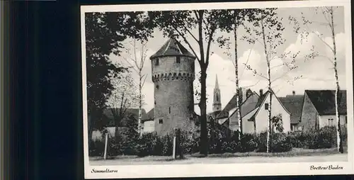 Bretten Baden Simmelturm / Bretten /Karlsruhe LKR