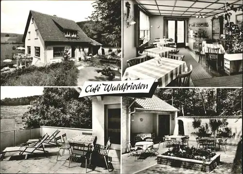 Bad Peterstal-Griesbach Cafe Waldfrieden / Bad Peterstal-Griesbach /Ortenaukreis LKR