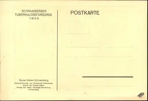 Schramberg Ruine Hohen-Schramberg / Schramberg /Rottweil LKR