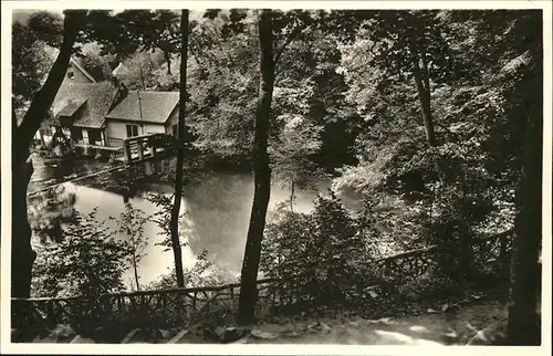 Blaubeuren Blautopf / Blaubeuren /Alb-Donau-Kreis LKR