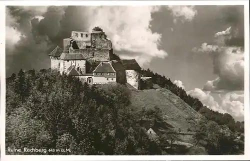 Schwaebisch Gmuend Ruine Rechberg / Schwaebisch Gmuend /Ostalbkreis LKR