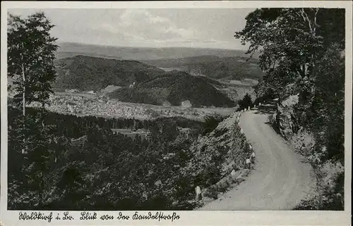 Waldkirch Breisgau Blick von der Kandelstrasse / Waldkirch /Emmendingen LKR